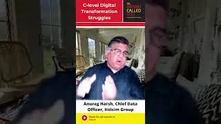 C-level Digital Transformation Struggle | Anurag Harsh | Holcim Group