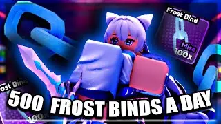 This is the *FASTEST* METHOD to OBTAIN Frost Binds in Anime Defenders!!