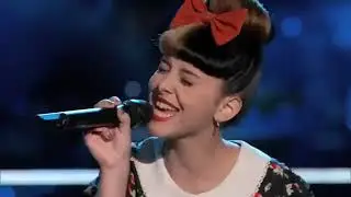 Melanie Martinez &  Caitlin Michelle - Lights | The Voice USA 2012 Season 3