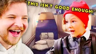 Kid REFUSES to Fly Economy Class (Dhar Mann)