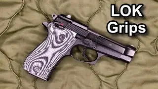 LOK Grips, Beretta 85F Thin Checkered Review