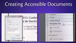 Creating Accessible Documents (Audio Described)