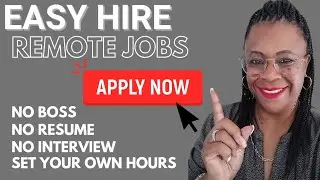 Easy Hire Remote Jobs 2023 - No Experience and No Interviews!