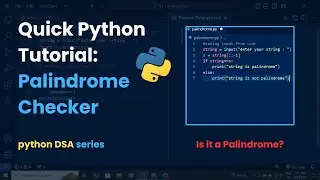 How to Check if a Word is a Palindrome in Python (Quick 2-Minute Guide!)