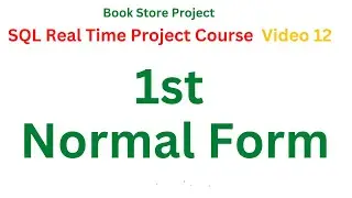 #12 First Normalization Form in SQL| Free SQL Real Time Project Course | SQL Full Course in Telugu