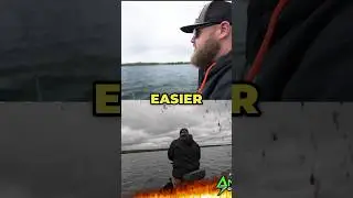 How to TARGET FISH in HIGH WINDS!!! #Walleye #walleyefishing #fishing #shorts