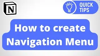 How to create a Navigation Menu Bar
