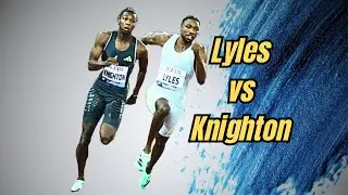 Epic Showdown in Zurich: Lyles vs. Knighton in 200m Sprint