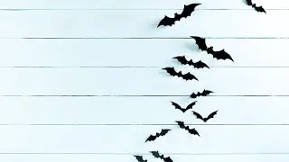 DIY Bat Photo Booth Wall For Halloween | HGTV's Jasmine Roth