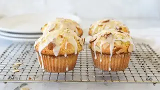 Almond Muffins |Small Batch | 4 muffins