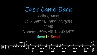 Just Came Back, Chords, Lyrics and Timing