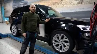 Установили выдвижные пороги ATS на новый Range Rover и BMW X7