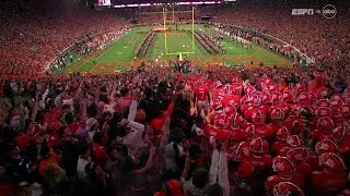 Clemson electric entrance vs NC State 2022 College Football