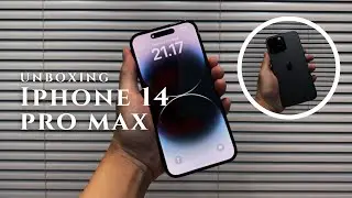 Unboxing iPhone 14 Pro Max 👑✨ (Space Black) 512 GB & Accessories