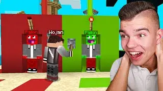 WOJAN DOKONAŁ NIEMOŻLIWEGO, pomógł mi WRÓCIĆ DO ZIELONEGO KOLORU w Minecraft!