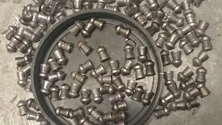 bullet pellets for pneumatic handmade mold форма для Пули  пневматики воздушка 4.5 калибр вес 0.80 г