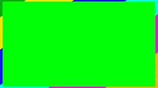 Rainbow 🌈 round green screen copyright free