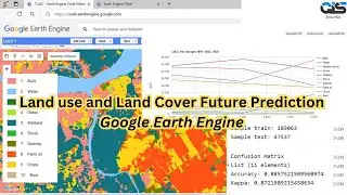 Land use Land Cover (LULC) Prediction Map (2025) Using Random Forest Classifier ||Google Earth Engin