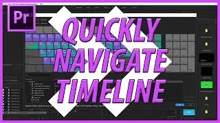 How to Quickly Navigate Timeline (Shuttle) in Adobe Premiere Pro CC