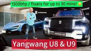 Yangwang U9 and U8 visit Ireland | 1300bhp electric cars