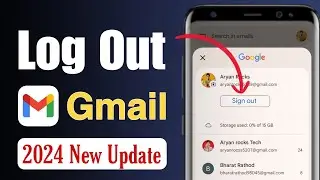 Gmail id logout kaise kare ! gmail logout kaise karen ! sign out of gmail ( 2024 )