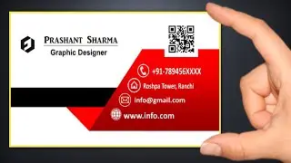 How to make visiting card in word | Business card design | Microsoft word design | visiting card