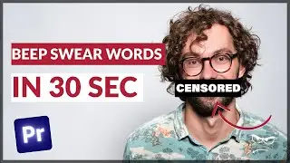 Beep Swear Words Quick | Premiere Pro