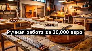 Испанские гитары за 20,000 евро: как создаются шедевры музыки