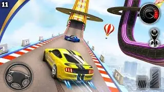 😱 Super Crazy Mega Ramp GT Car Racing  - Extreme Car Stunts Master Driving : Android Gameplay #11