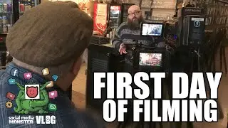 Social Media Monster - VLOG - First Day Filming