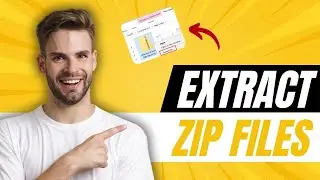 How to extract Zip Files on PC  - 2024