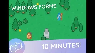 WINFORMS C# GAME IN 10 MINUTES! PROGRAMMING 2D GAME .NET