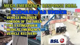 Mega Emergency Response drill | Drill | Mock Drill Training Video | Safety drill | Mock safety drill