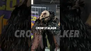 CROW Stalker Stilt Costume #stiltwalker #halloweencostume #halloween