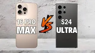 iPhone 16 Pro Max VS Samsung Galaxy S24 Ultra