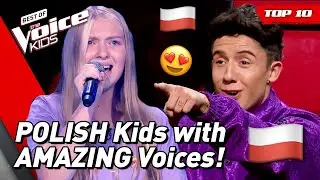 Best of POLAND on The Voice Kids! 🇵🇱  | Top 10