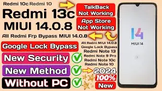 Redmi 13c Frp bypass MIUI 14 | Redmi Note 13 Frp bypass MIUI 14 | Redmi 13c Frp bypass | redmi frp