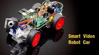 Smart Video Robot Car Kit for Raspberry Pi 3 Project with Remote Control by PC/Python Code