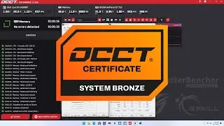 7.1 GHZ 1 Hour OCCT Bronze Stability Certificate