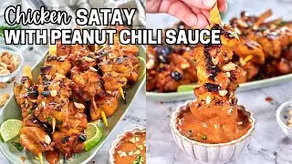 Seriously the Best Chicken Satay with Creamy Peanut Sauce