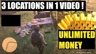 Red Dead Redemption 2 - Unlimited Money Glitches , 3 LOCATIONS IN ONE VIDEO ! Story mode 2024