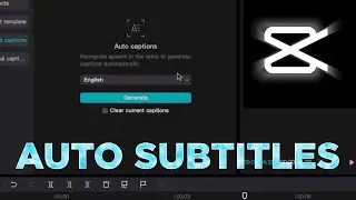 Auto Subtitles (FREE Transcription) in CapCut