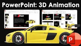 Powerpoint 3D Tutorial 🌟 Audi Morph Transition