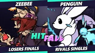 Hitfall 2023 Losers Finals - Penguin (Ori) Vs. ZeeBee (Mollo) Rivals of Aether - RoA