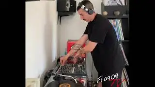 FRA909 Tv - Stefano Di Miceli LIVE VINYL ONLY HOME SESSION . Wats Records MILAN