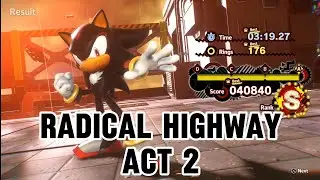 SONIC X SHADOW GENERATIONS - Radical Highway - Act 2