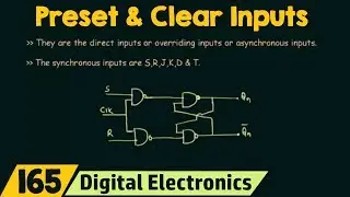 Preset and Clear Inputs in Flip Flop