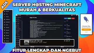 SERVER HOSTING MINECRAFT MURAH & BERKUALITAS ( JUST SHOP )