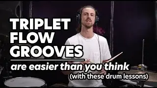 Quick Triplet Flow Grooves MADE EASY // Step-by-Step Drum Lessons // JP Bouvet Method