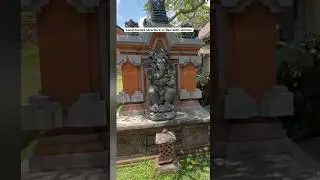 Local homes structure in Bali with Shrines